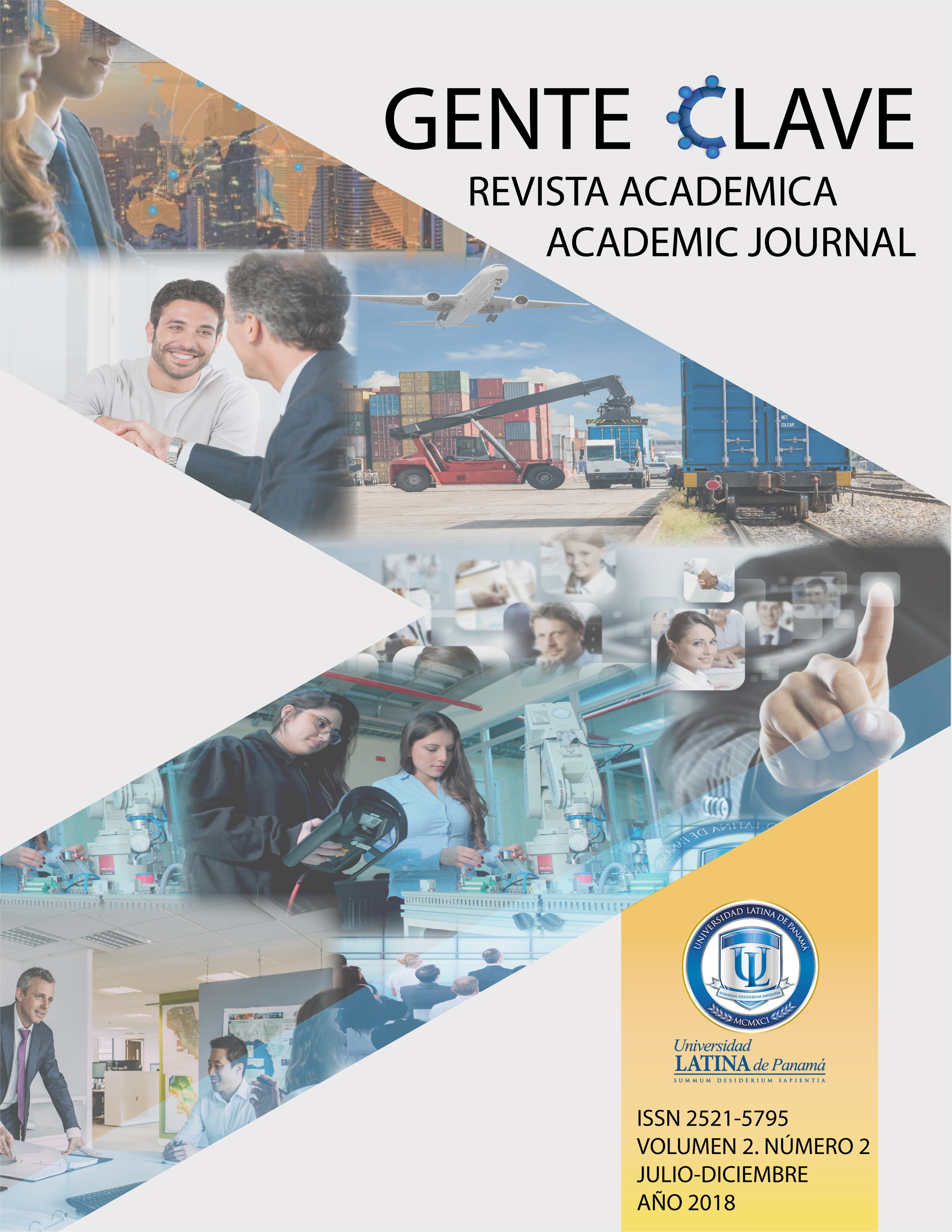 “Gente Clave” Revista académica de la Universidad Latina de Panamá, es una publicación semestral multidisciplinaria del Centro de Estudios de Postgrado, orientada a publicar artículos de investigación en Ingeniería, Educación, Psicología, Administración, Negocios, Ciencias Políticas y Ciencias Sociales, dirigida a docentes, investigadores y estudiantes que quieran presentar sus trabajos de investigación.